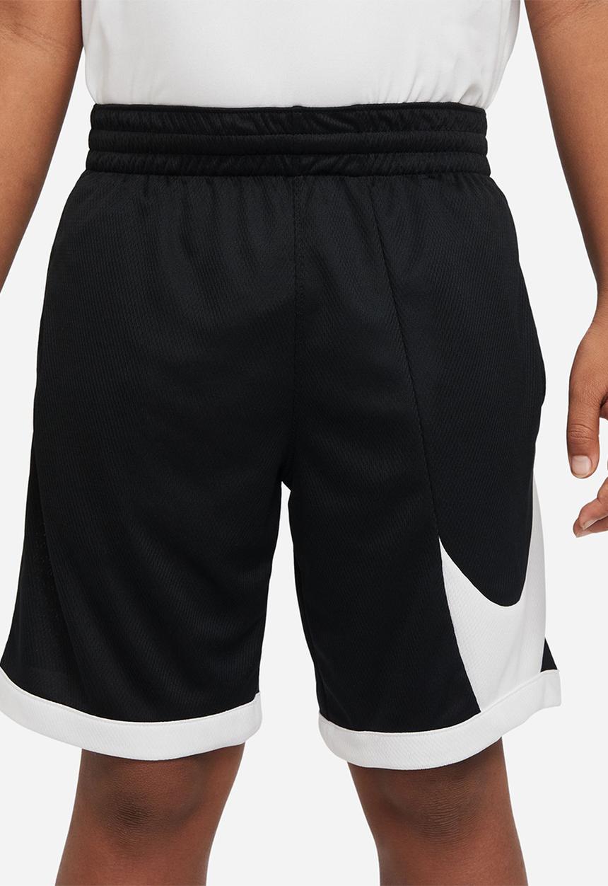 Nike - B nk df hbr basketball short- black & white