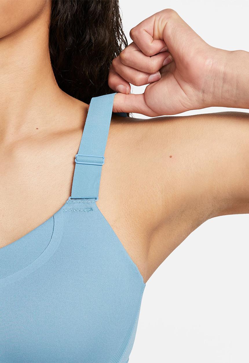 Nike - W nk df alpha hs bra - cerulean