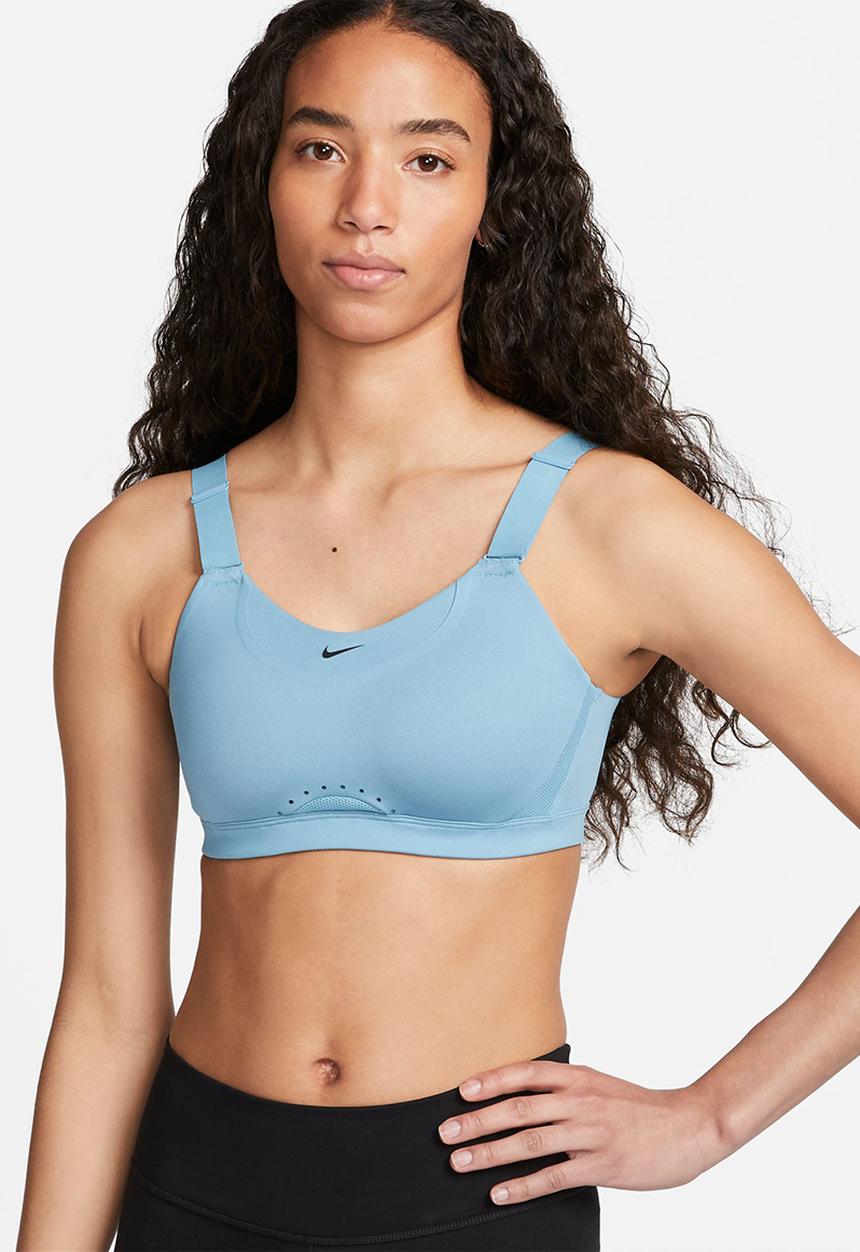 Nike - W nk df alpha hs bra - cerulean