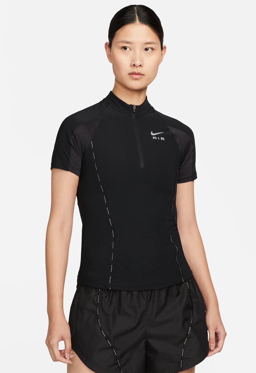 Nike - W nk df air ss hz top - black