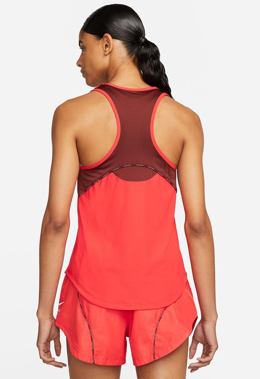 Nike - W nk df air tank - lt crimson/oxen brown