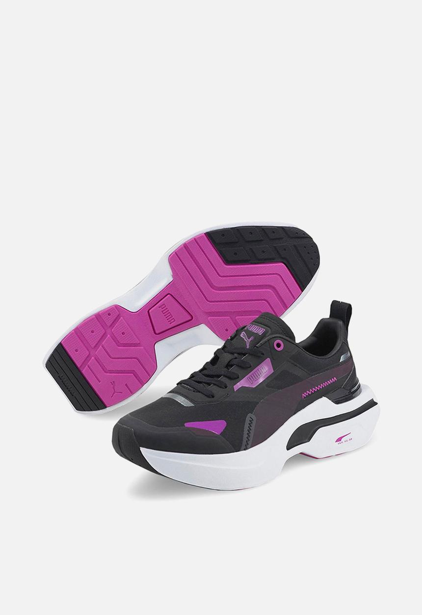PUMA - Kosmo rider wns - puma black-deep orchid