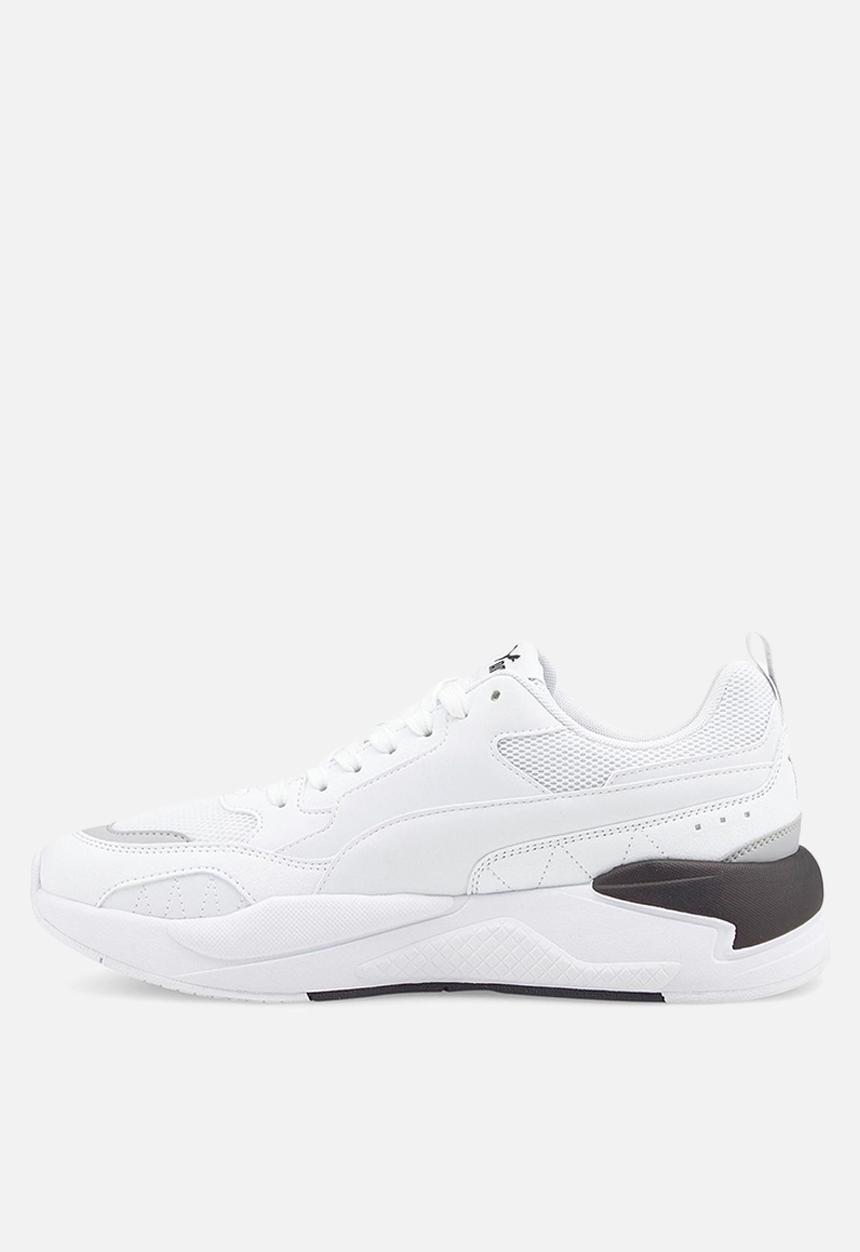 PUMA - X-ray² square signature - puma white-puma white-puma black-harbor mist
