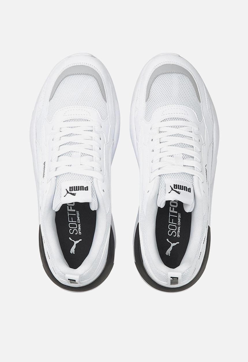 PUMA - X-ray² square signature - puma white-puma white-puma black-harbor mist
