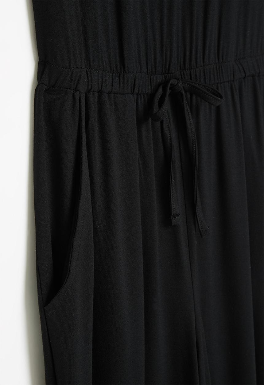 Rebel Republic - Girls printed jumpsuit - black