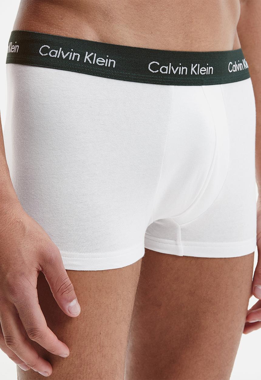 Calvin Klein - Low rise trunk 3 pack - white
