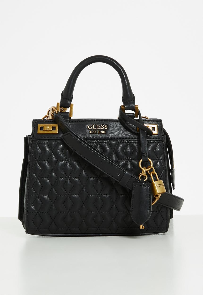 GUESS - Katey mini satchel - black 