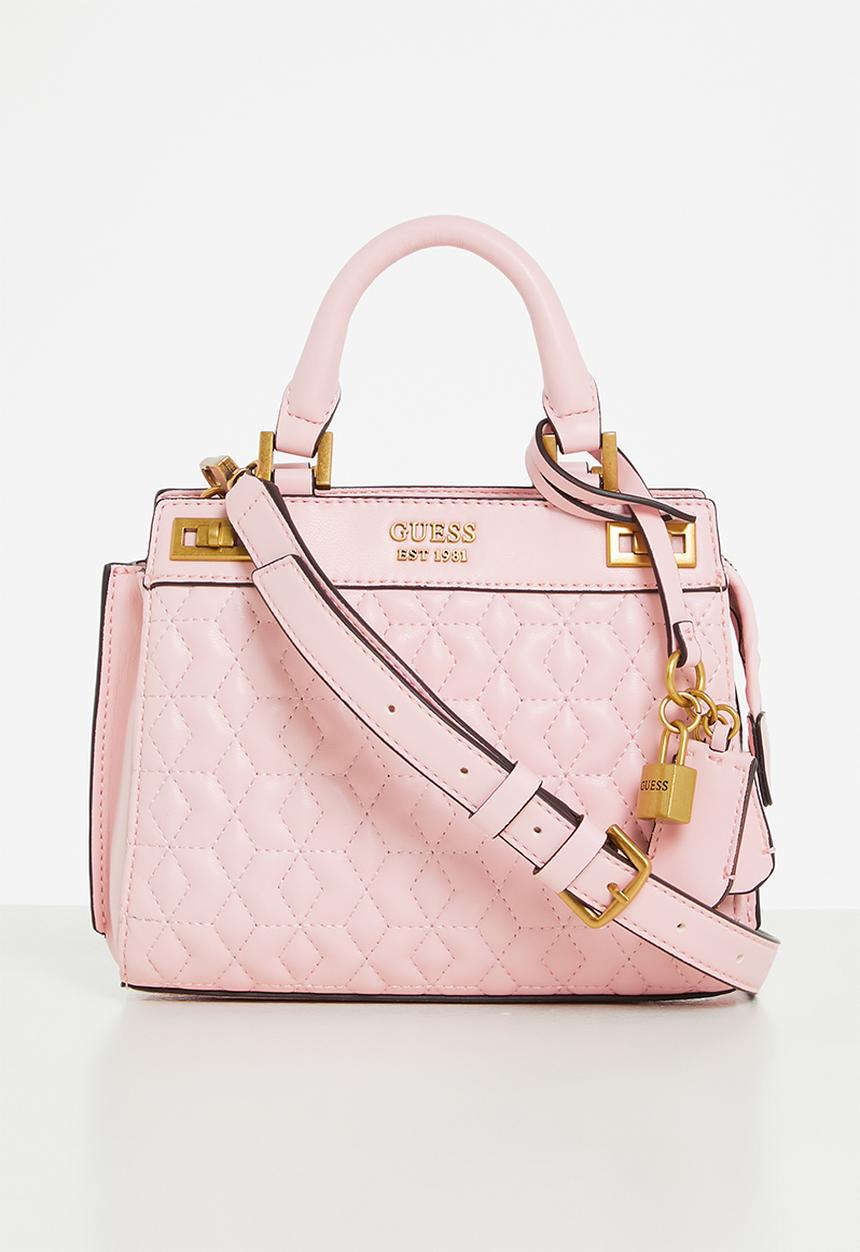 GUESS - Katey mini satchel - powder pink