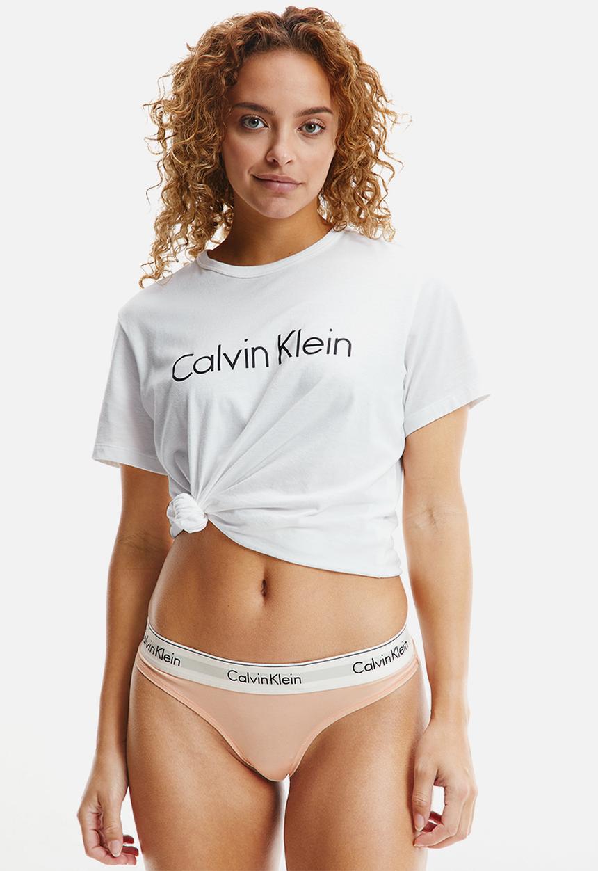 Calvin Klein - Thong modern cotton - peach melba