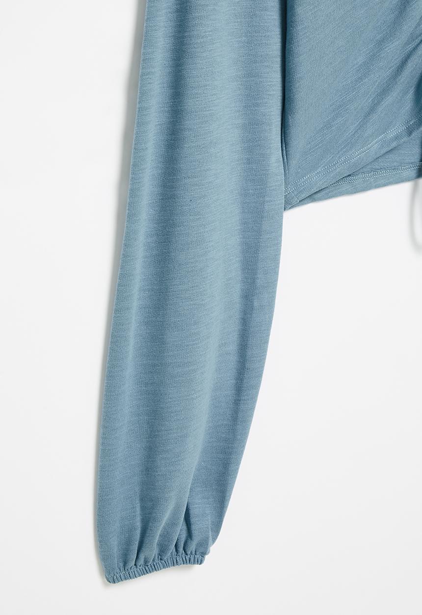 MANGO - T-shirt swipe - blue