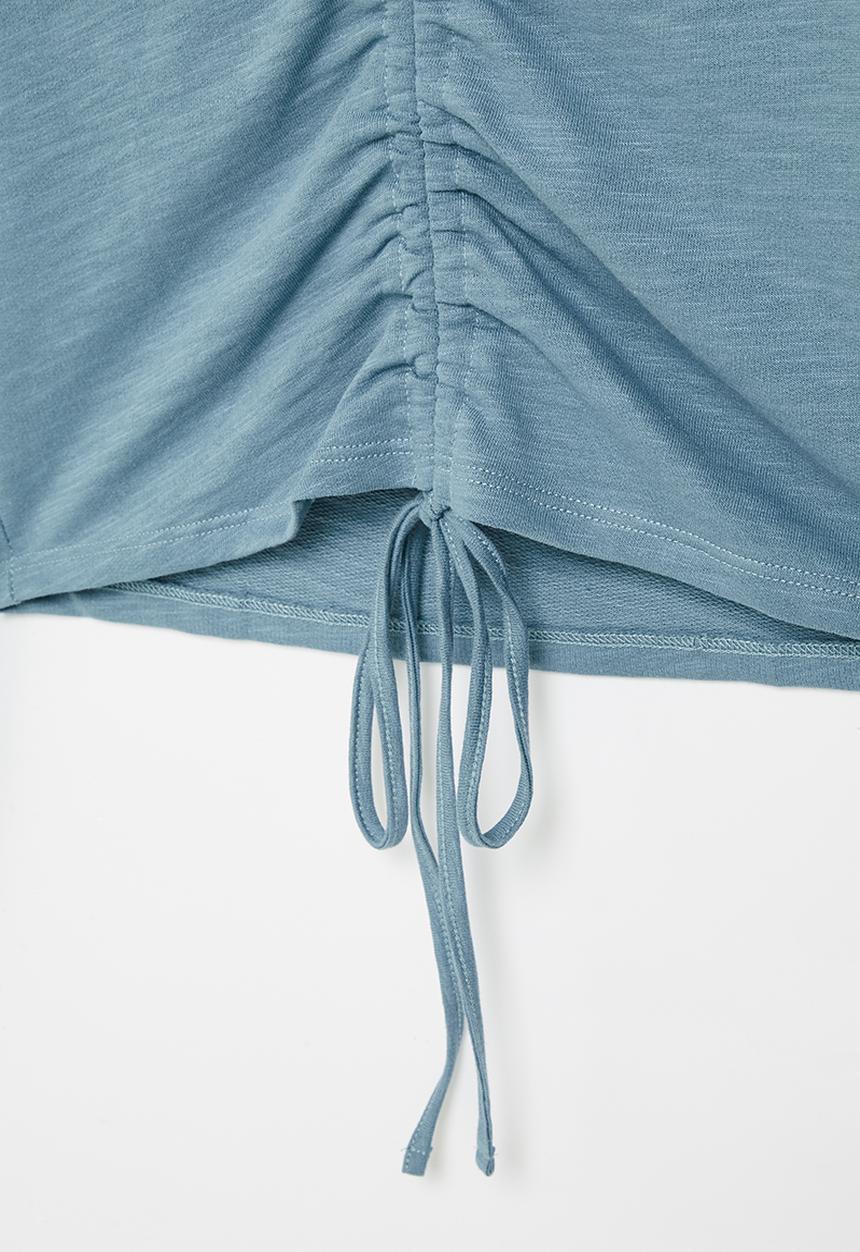 MANGO - T-shirt swipe - blue