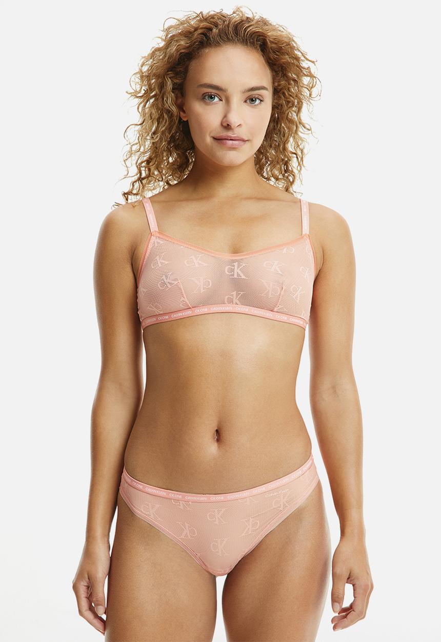 Calvin Klein - Ck one logo mesh - mellow orange