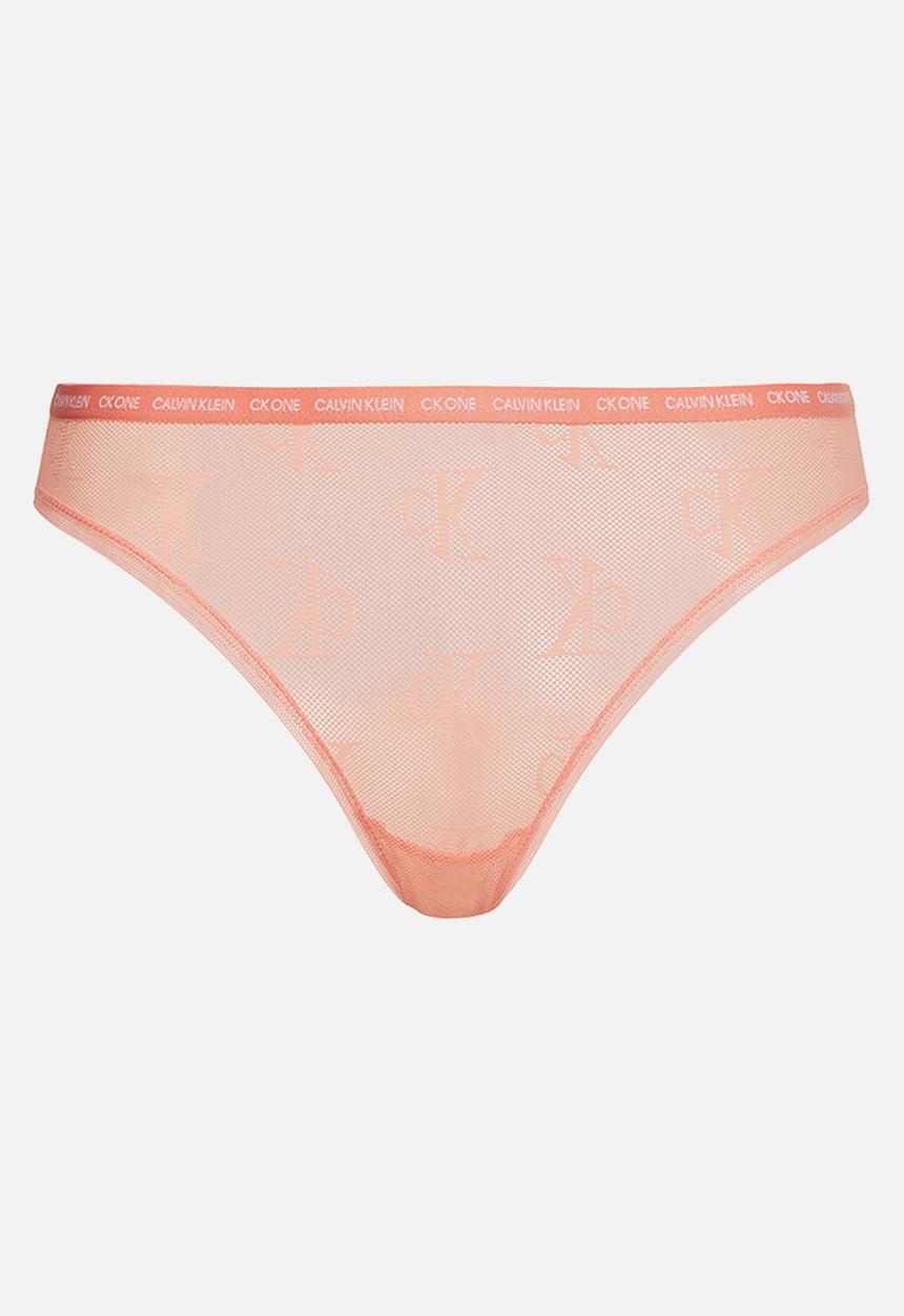Calvin Klein - Ck one logo mesh - mellow orange