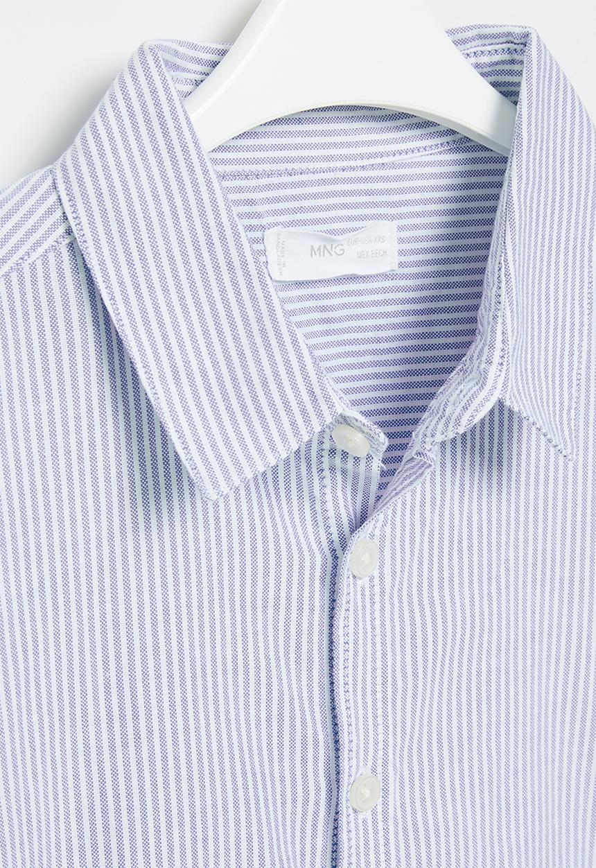 MANGO - Shirt oxford - blue