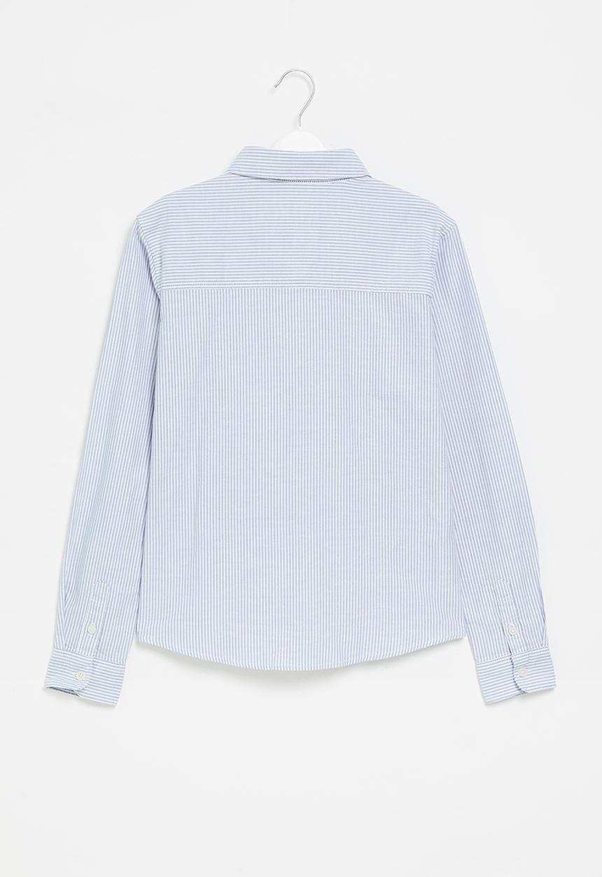 MANGO - Shirt oxford - blue