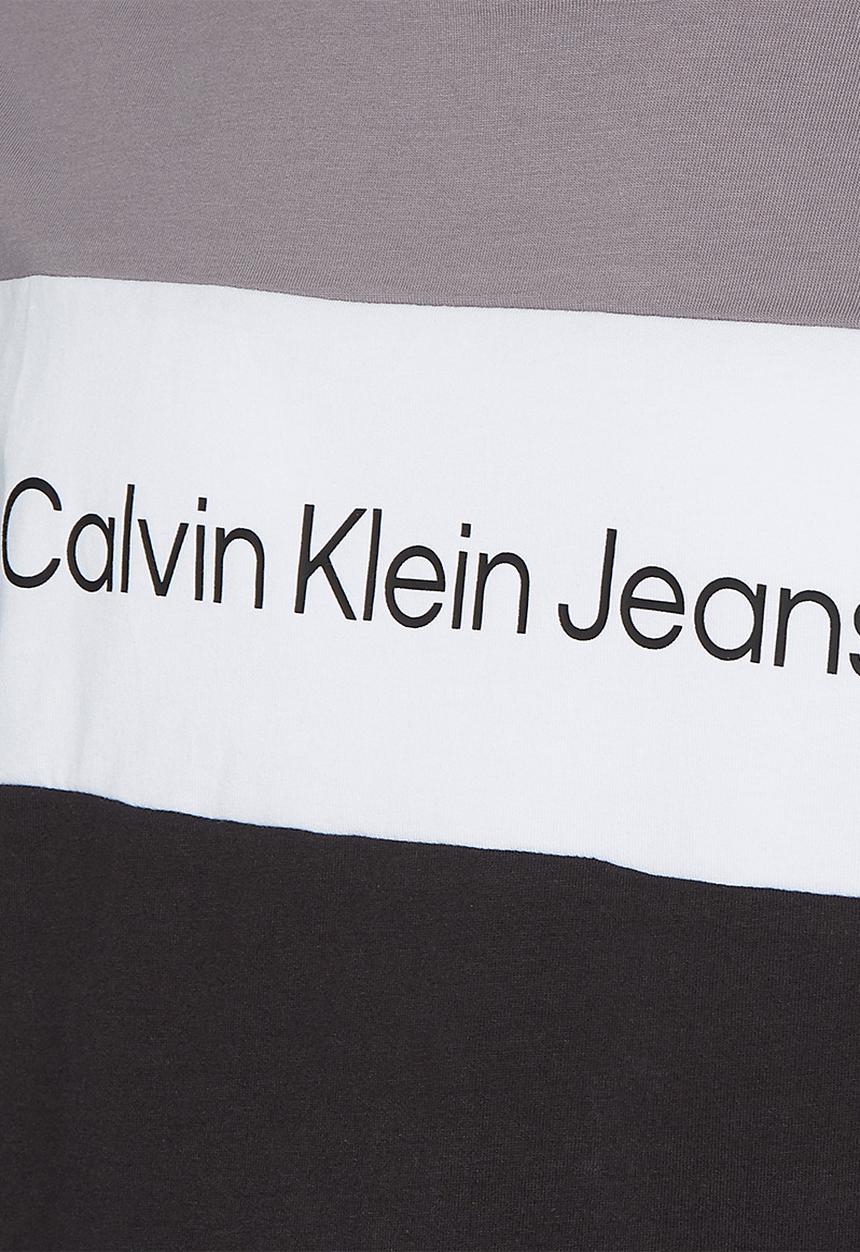 Calvin Klein - Colorblock tee - ck black