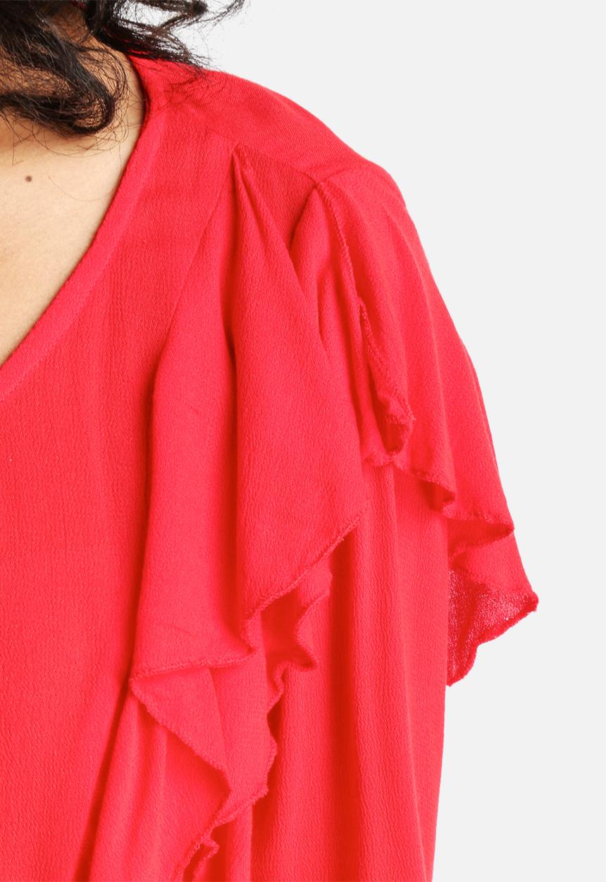 VILA - Sonny Ruffle Top