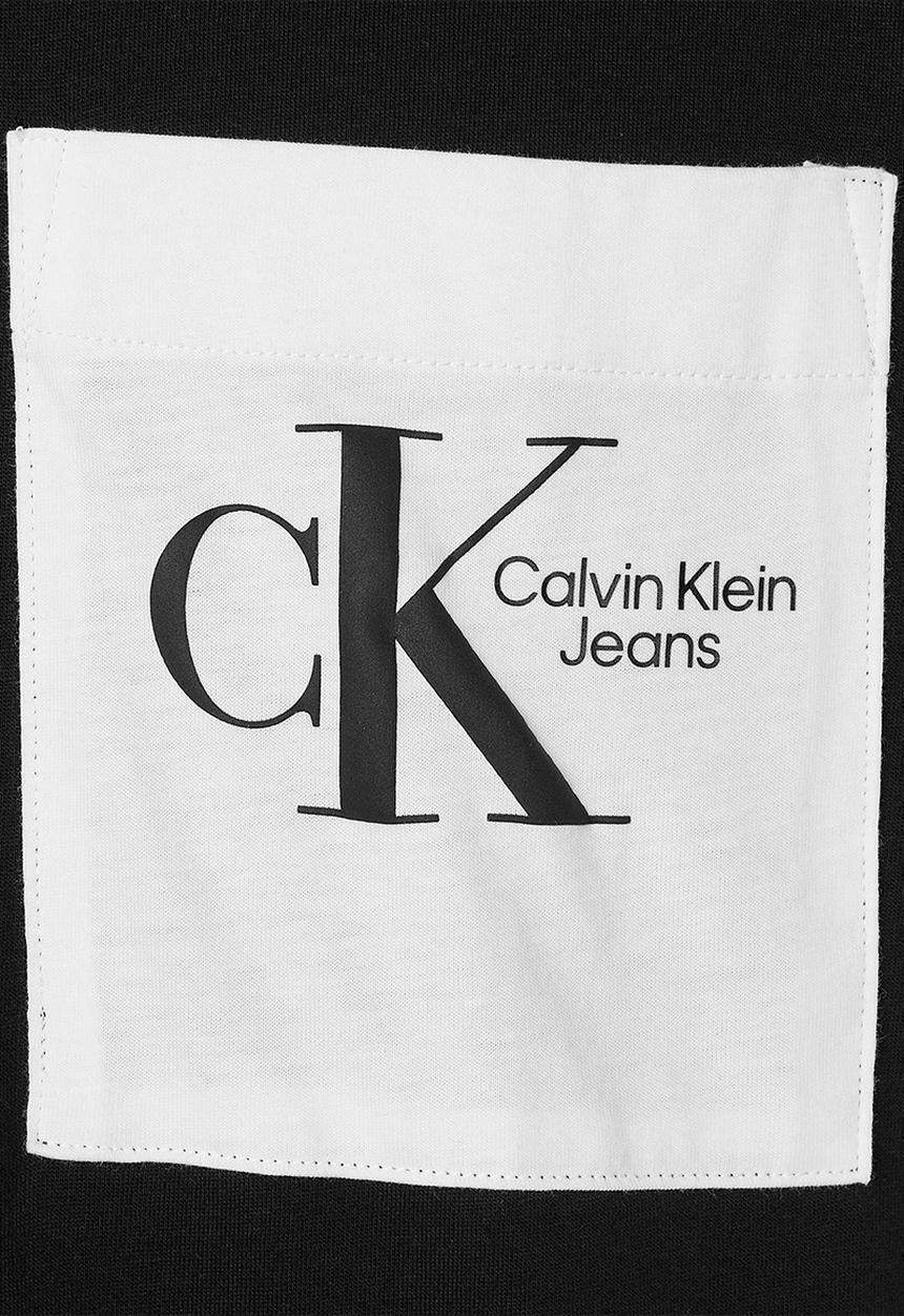 Calvin Klein - Dynamic ck contrast pocket tee - ck black