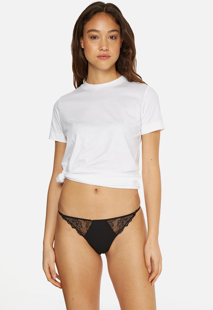 Calvin Klein - Brazilian mini floral - black