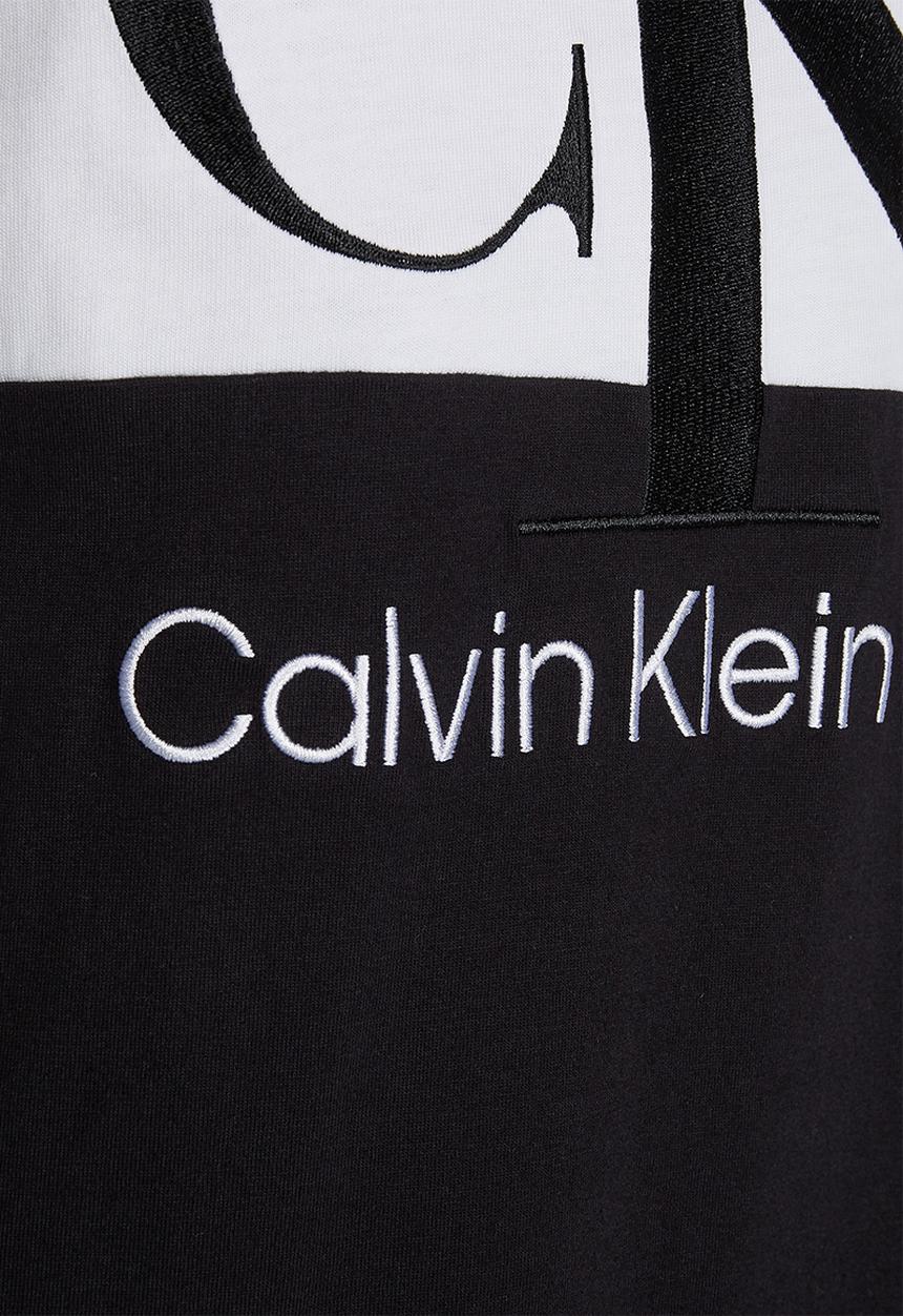 Calvin Klein - Blocking T-shirt dress - black