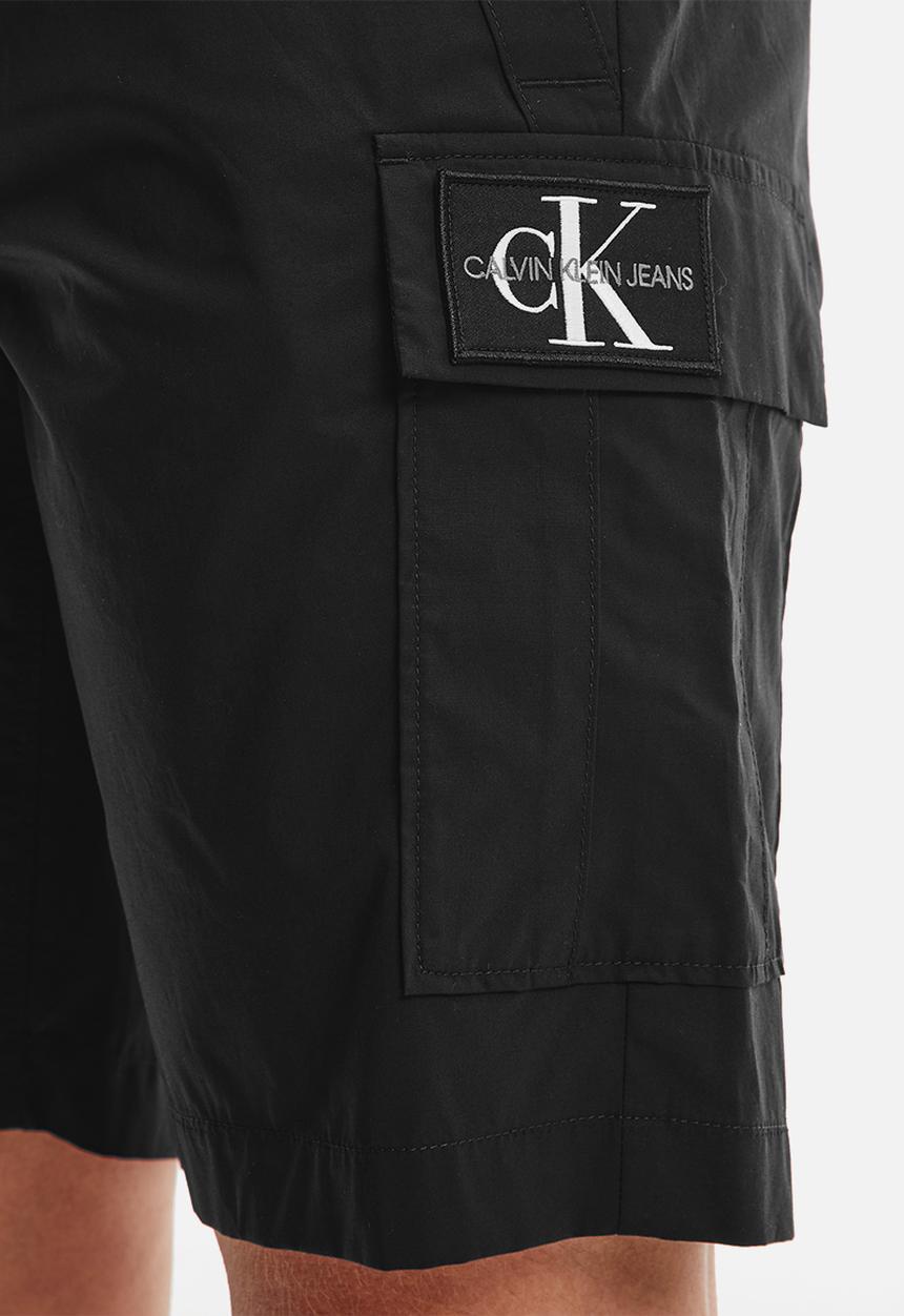 Calvin Klein - Washed cargo woven short - ck black