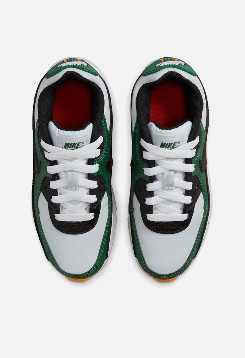 Nike - Nike air max 90 - pure platinum/black-gorge green