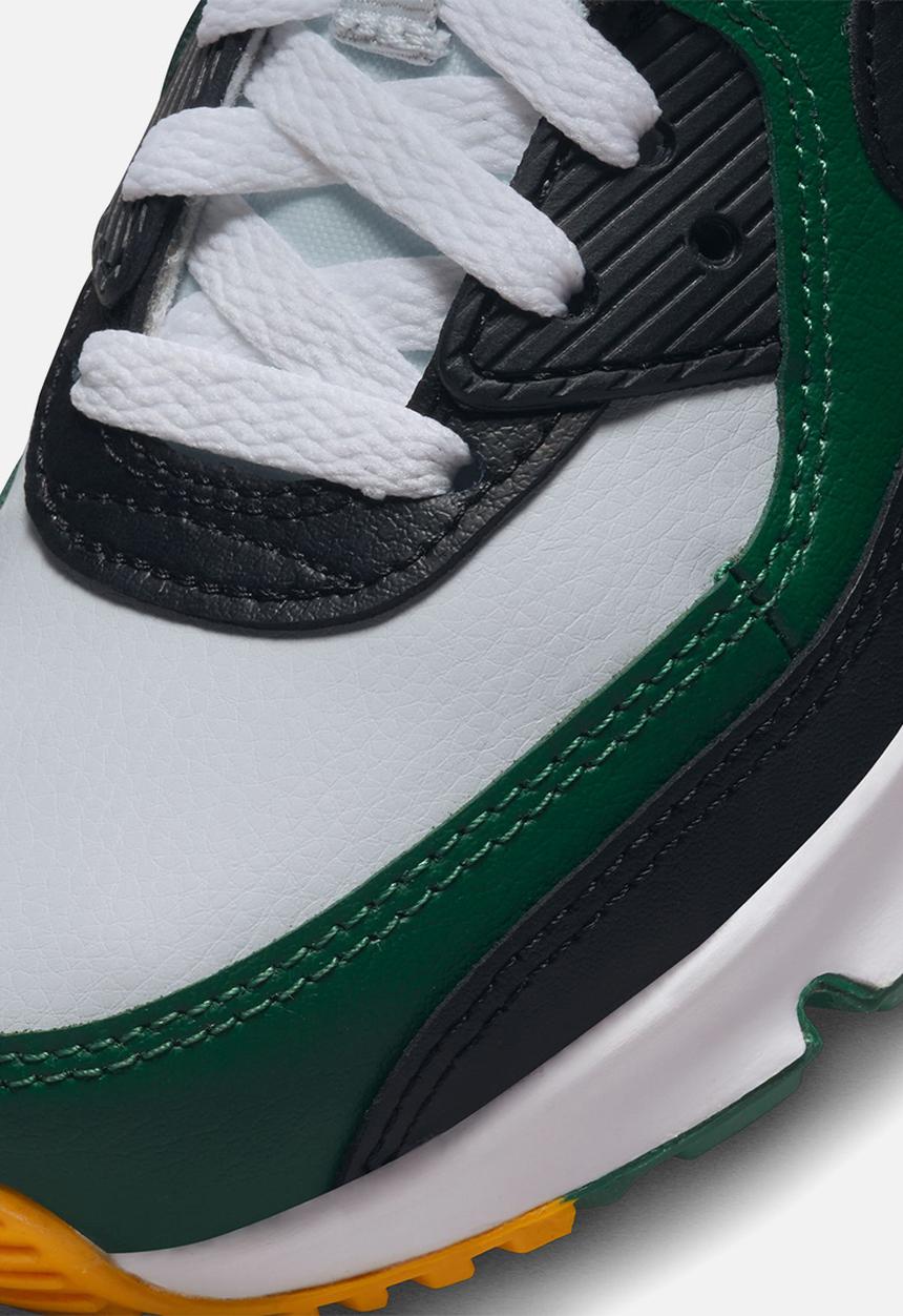 Nike - Nike air max 90 - pure platinum/black-gorge green