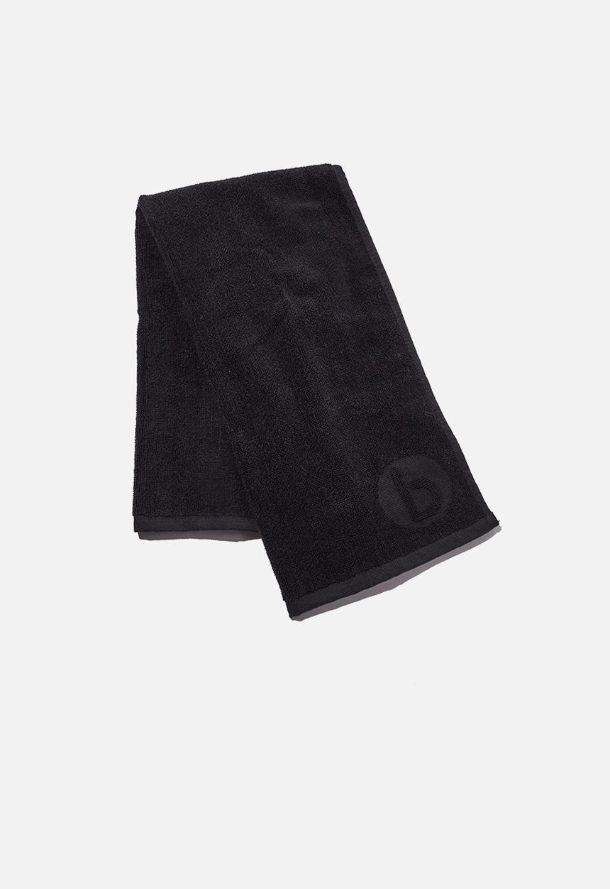 Cotton On - Plush cotton sweat towel - black