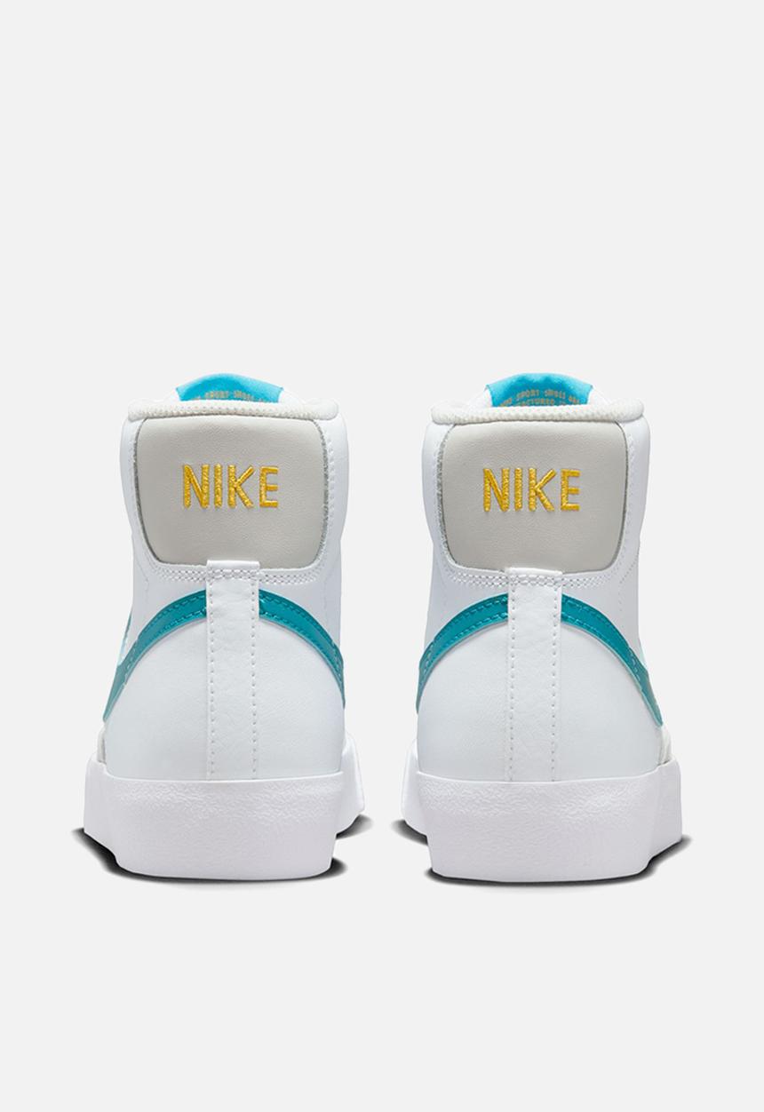 Nike - Nike blazer mid '77 - white/laser blue-yellow ochre-light bone