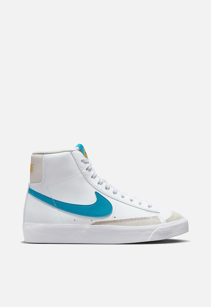 Nike - Nike blazer mid '77 - white/laser blue-yellow ochre-light bone