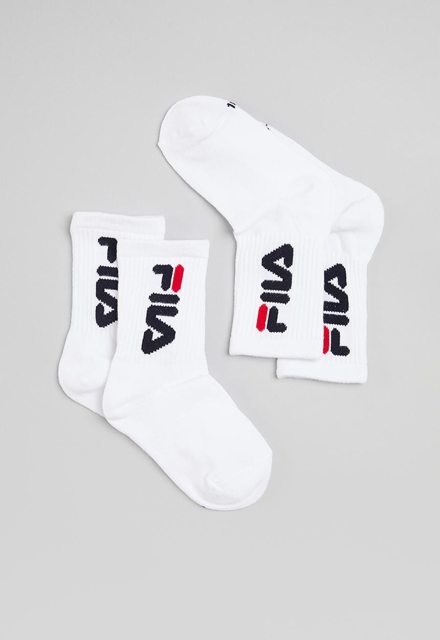 FILA - Sandra tube sock 2-pack- white