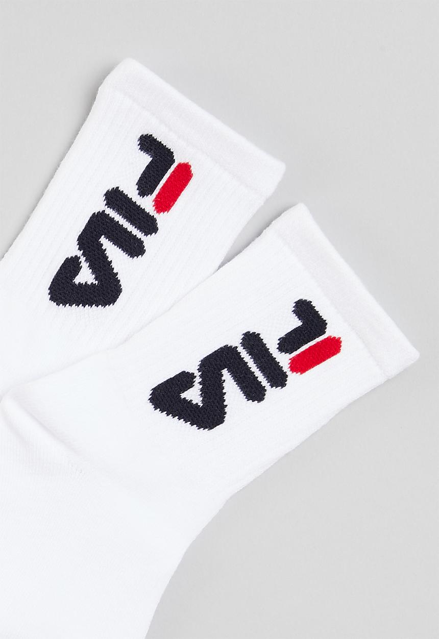 FILA - Sandra tube sock 2-pack- white