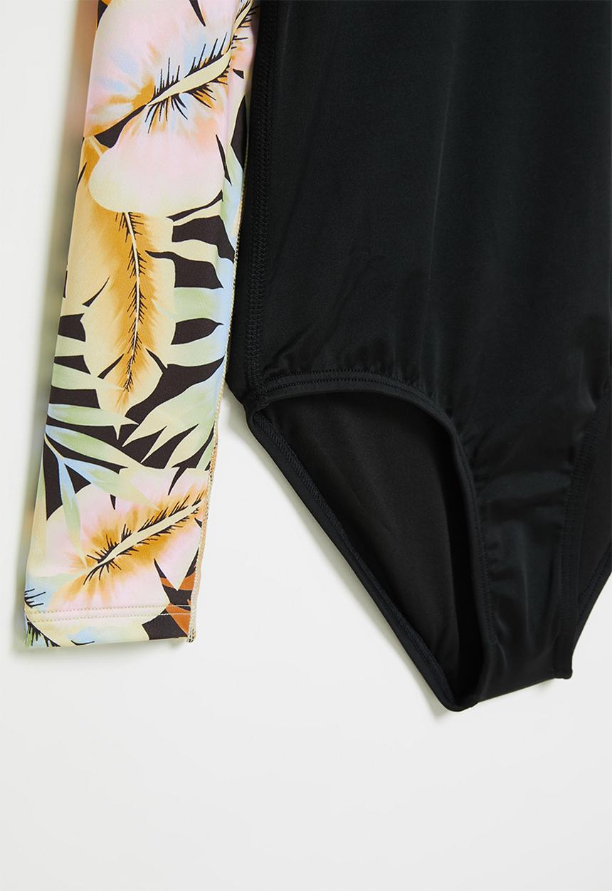 Billabong  - Postcards onepiece sunshirt - black