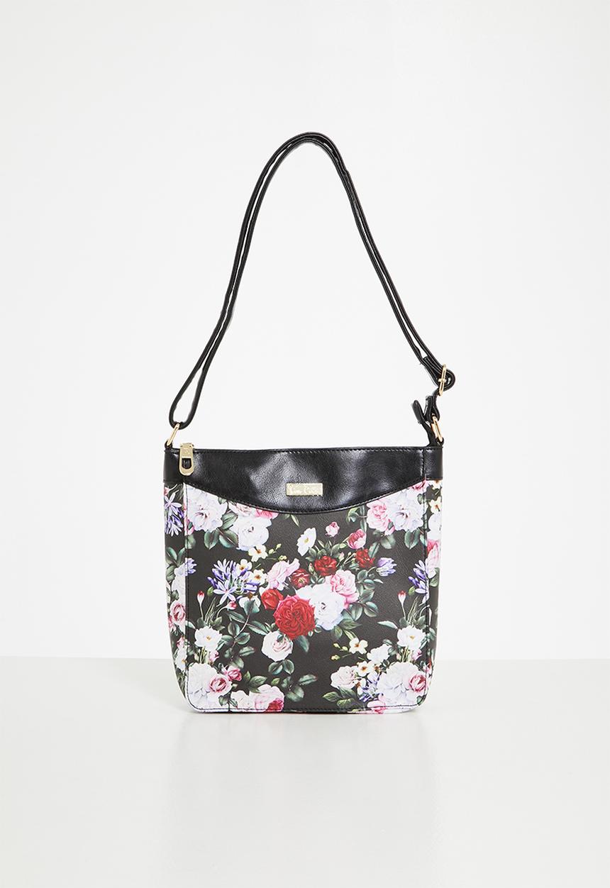 Pierre Cardin - Catalina n/s crossbody - floral black