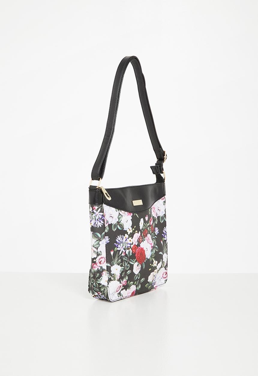 Pierre Cardin - Catalina n/s crossbody - floral black