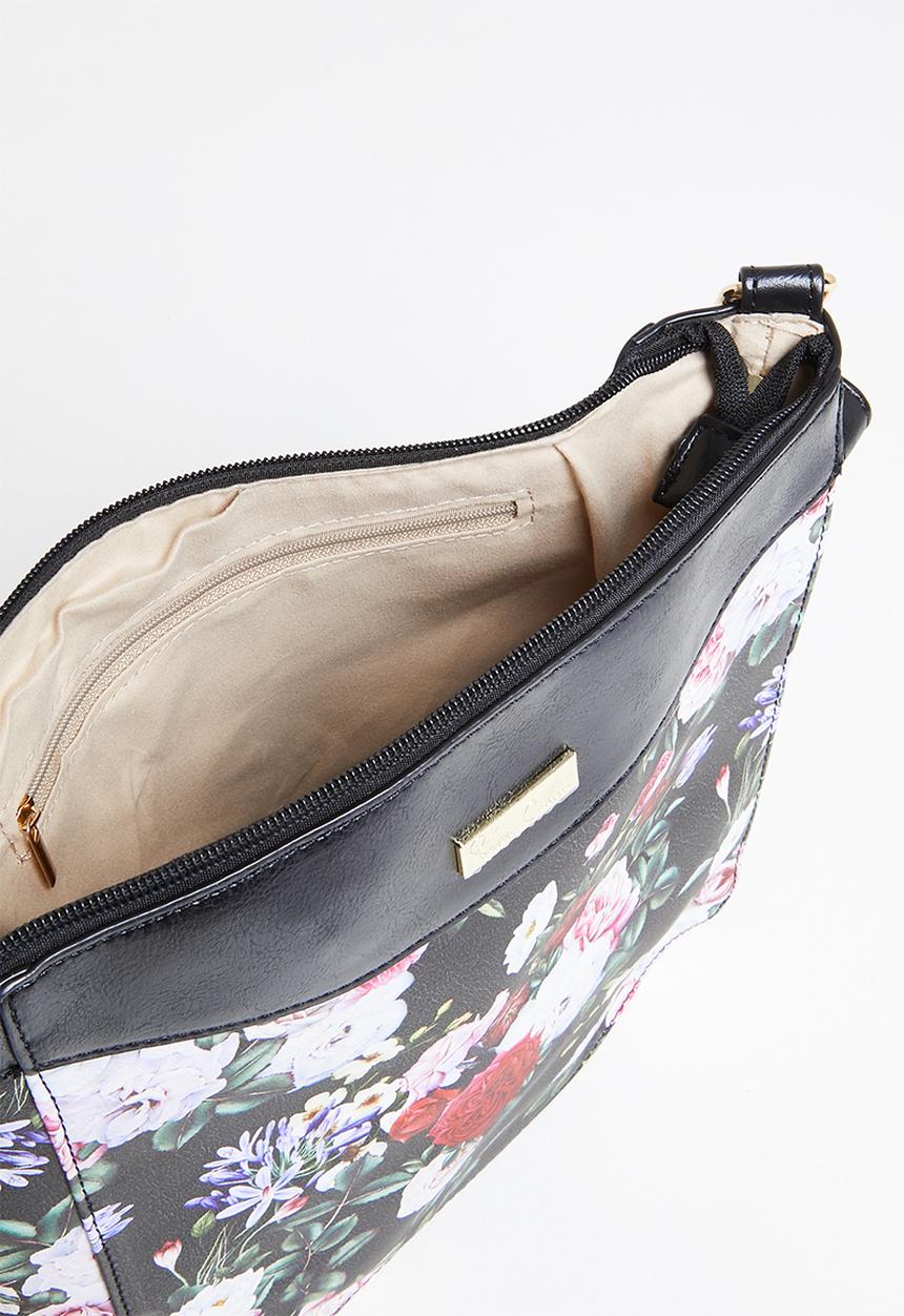 Pierre Cardin - Catalina n/s crossbody - floral black