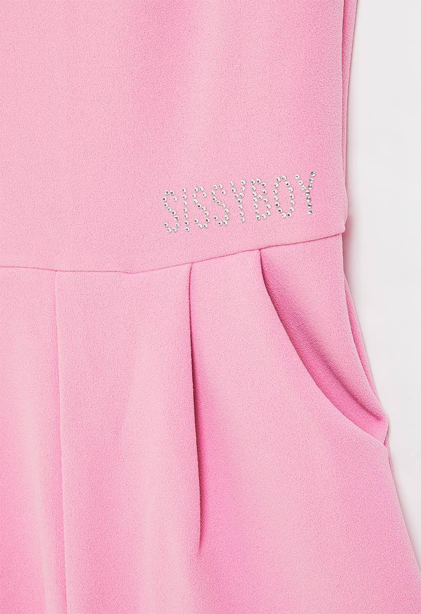 SISSY BOY - Playsuit with ruffle straps - prism pink