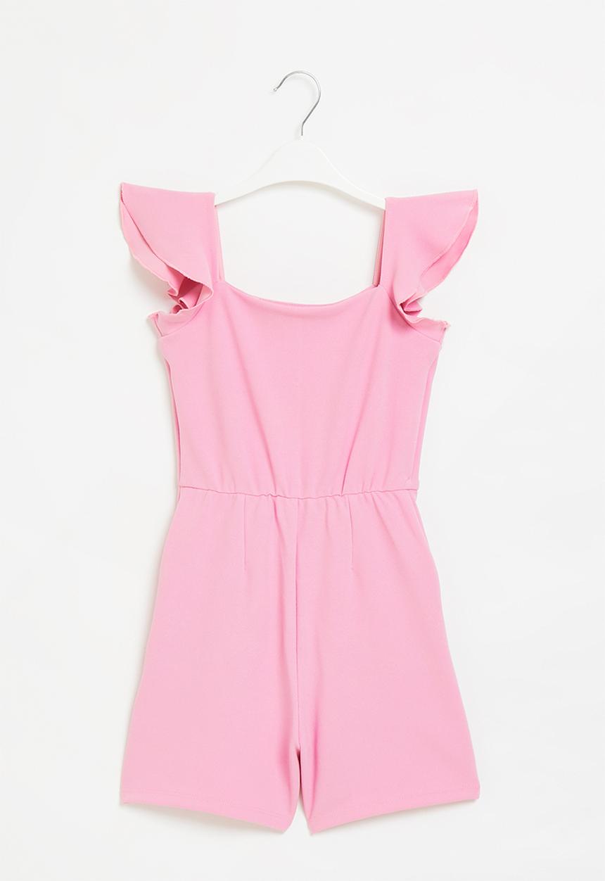 SISSY BOY - Playsuit with ruffle straps - prism pink
