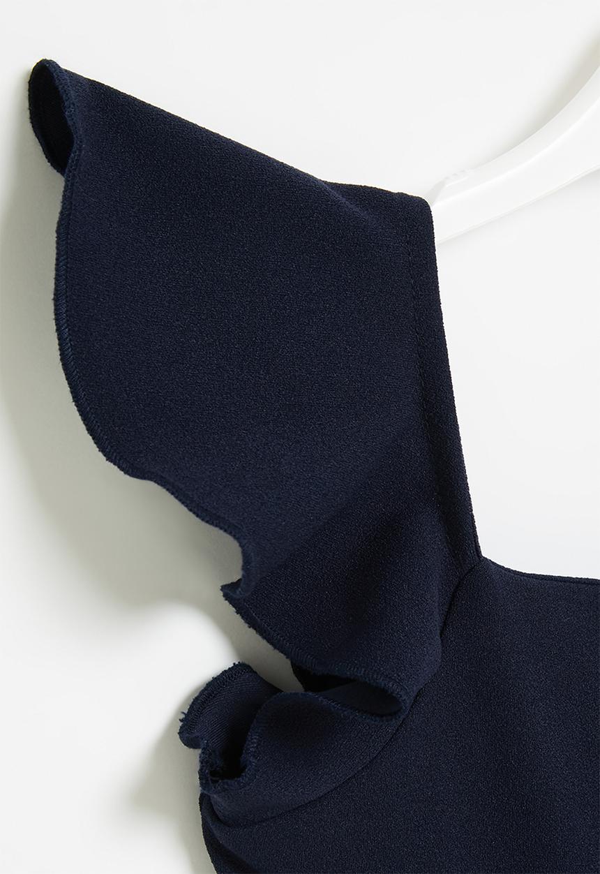 SISSY BOY - Playsuit with ruffle straps - navy