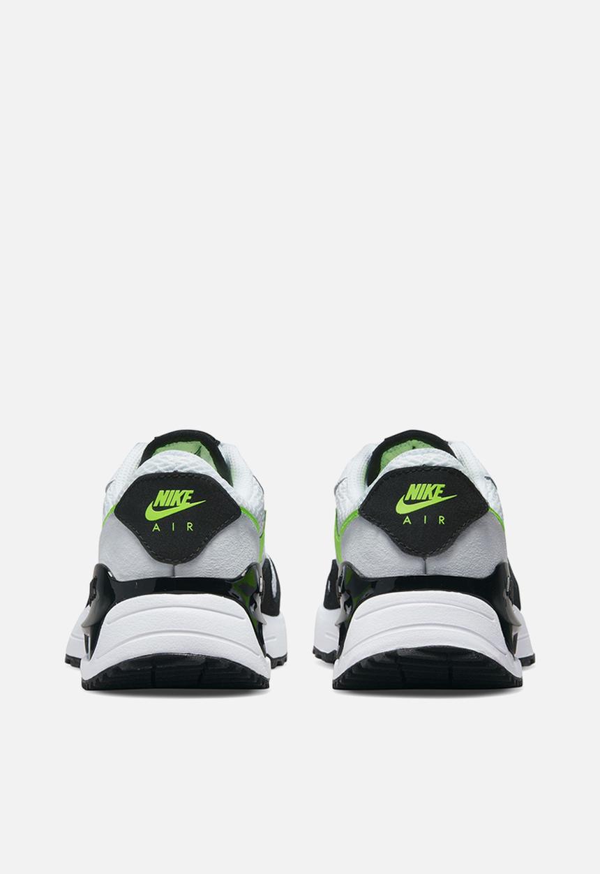 Nike - Air max systm (gs) - white/black-volt-pure platinum