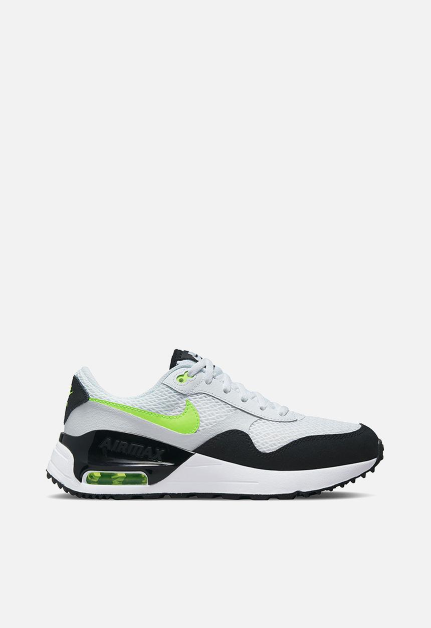 Nike - Air max systm (gs) - white/black-volt-pure platinum