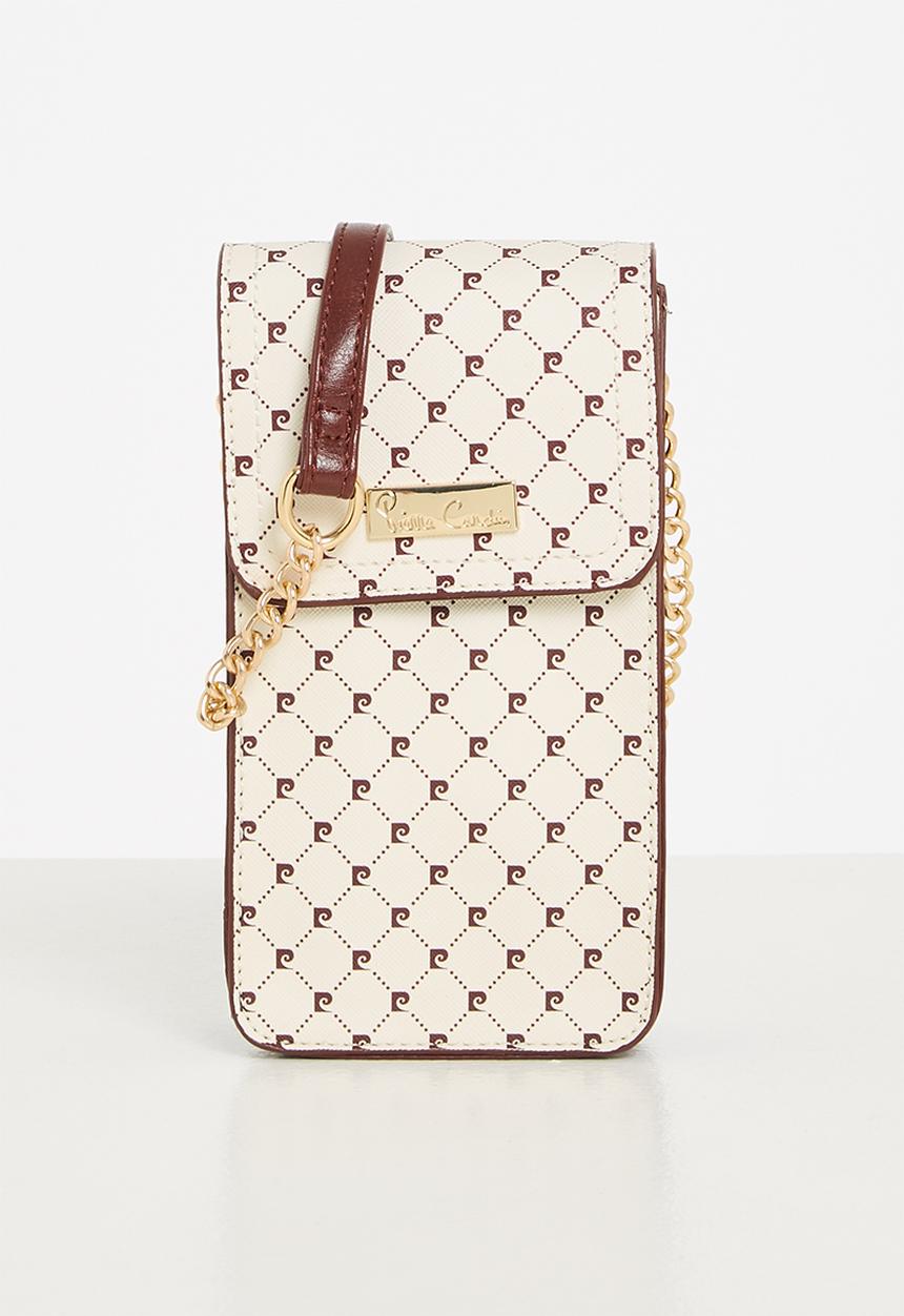 Pierre Cardin - Pc mini crossbody - cream brown