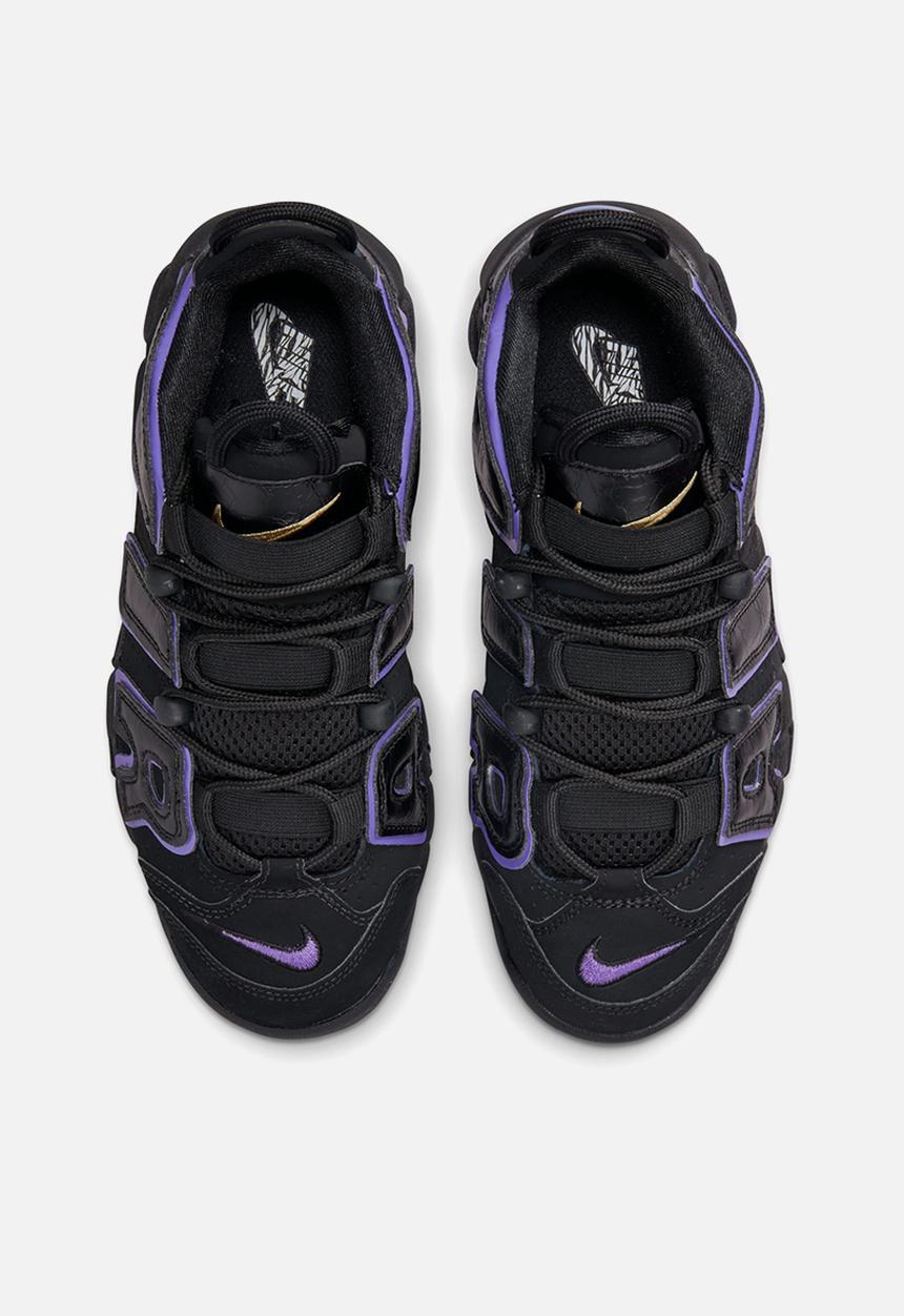 Nike - Nike air more uptempo fa22 gs - black/black-white-metallic gold
