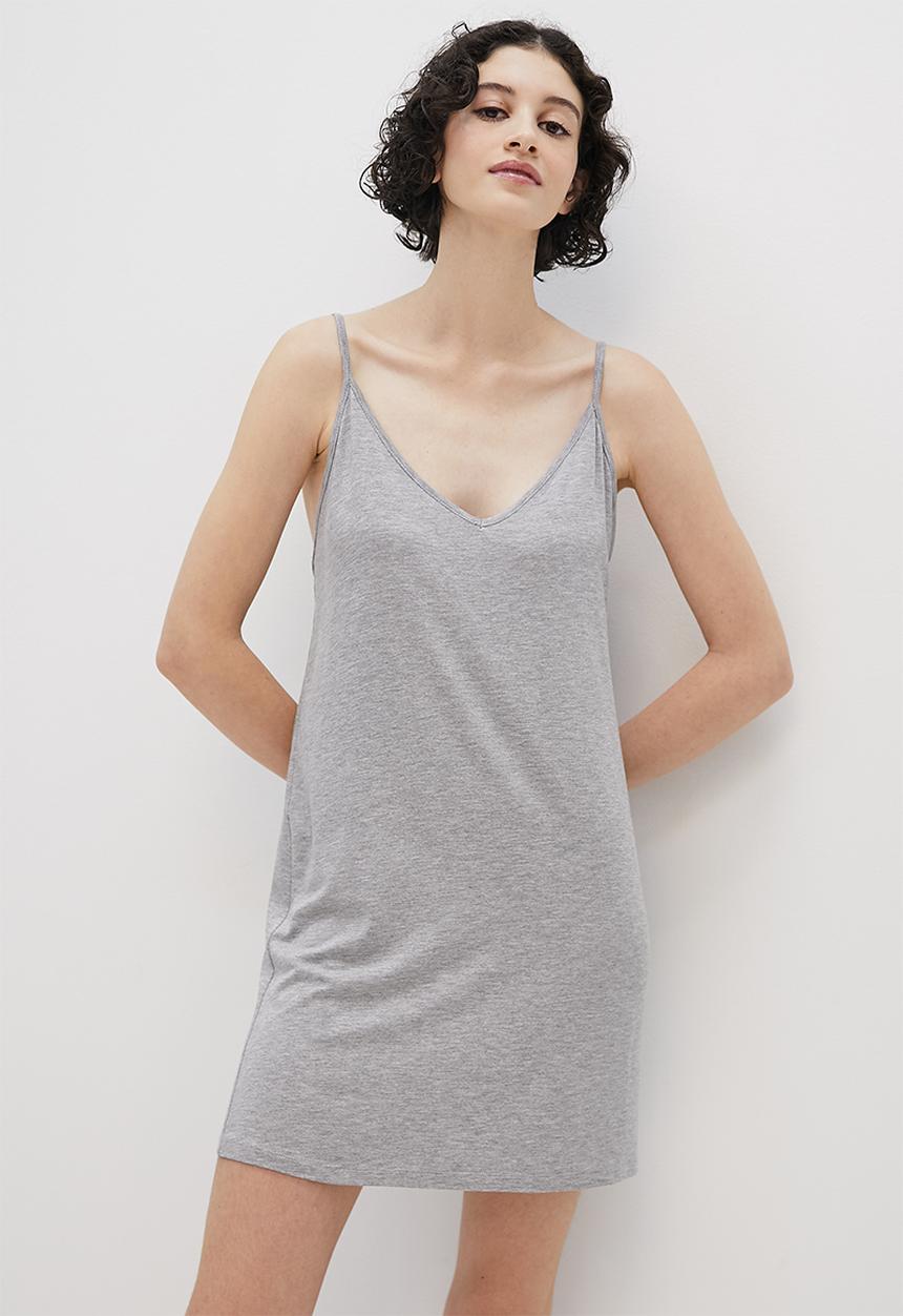 Superbalist - Knit night dress - grey melange