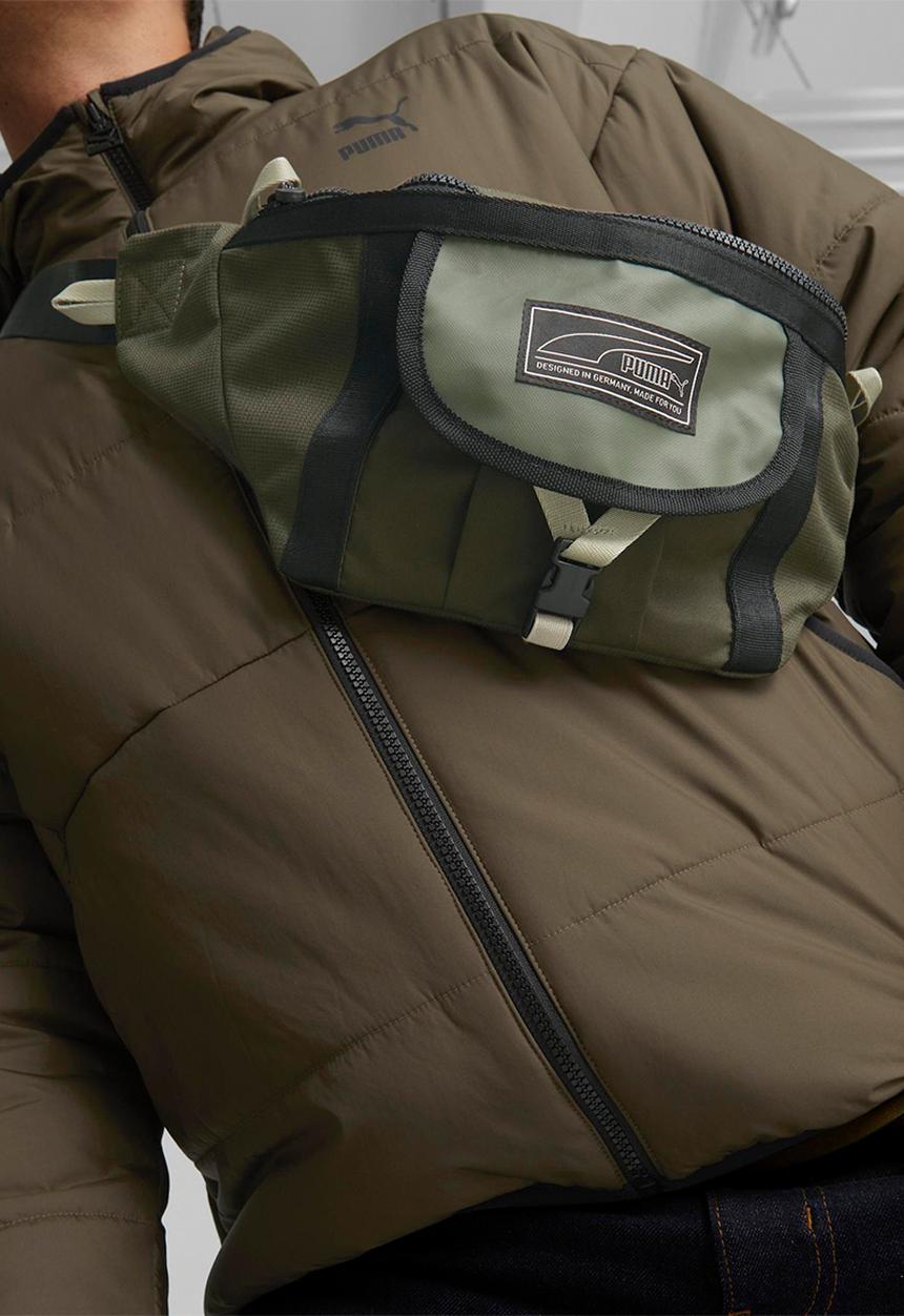 PUMA - Puma edge waist bag - forest night