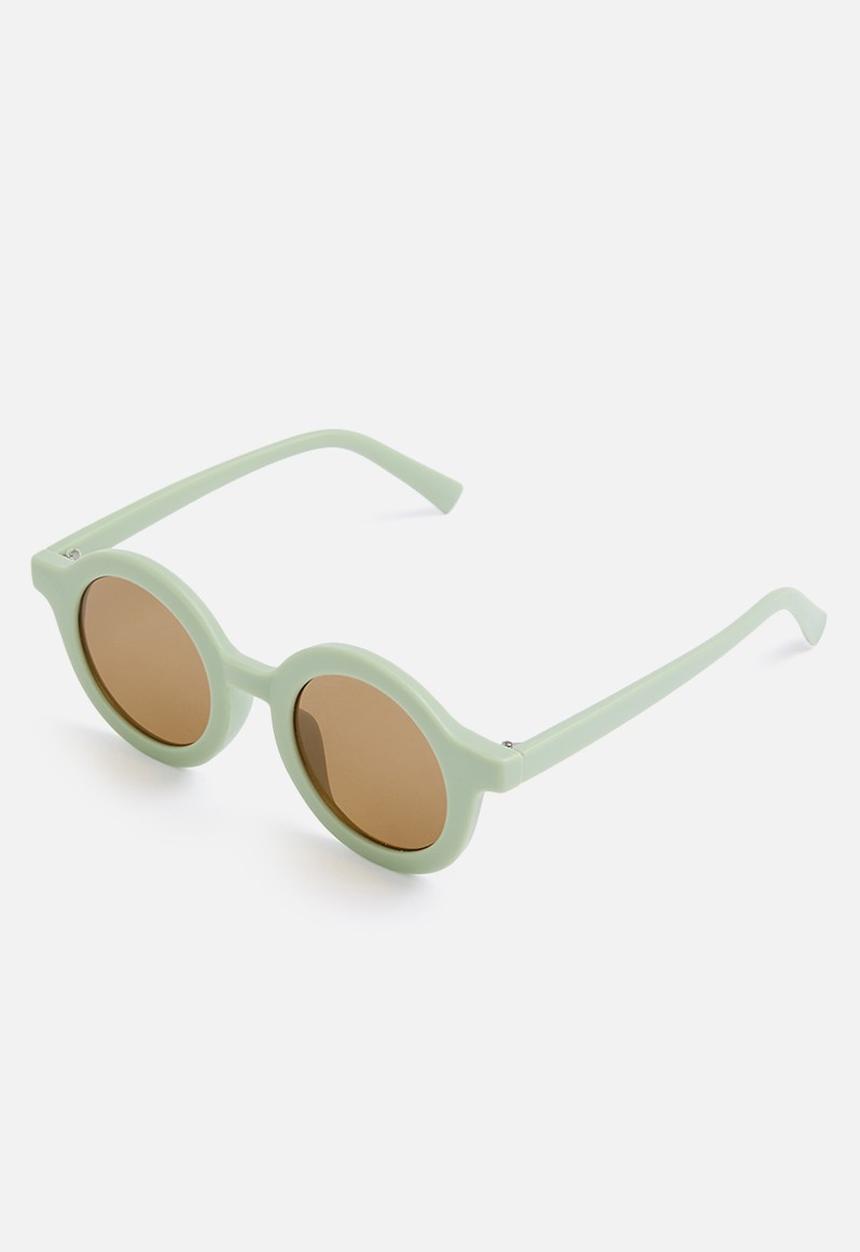 Pop Candy - Boys round sunnies - green