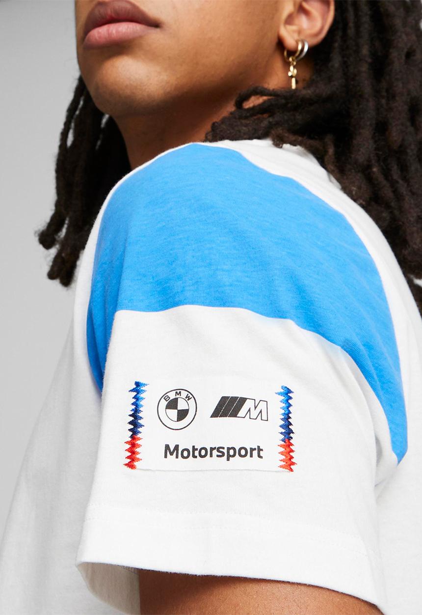 PUMA - BMW mms assembly graphic tee - puma white