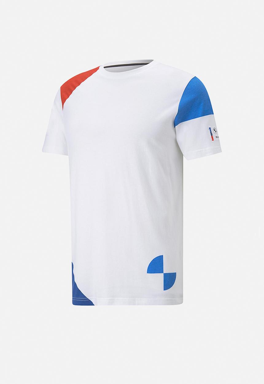PUMA - BMW mms assembly graphic tee - puma white