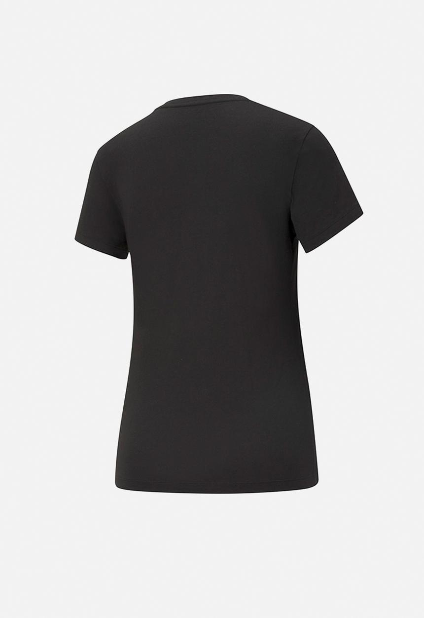 PUMA - Plus essential logo tee - puma black