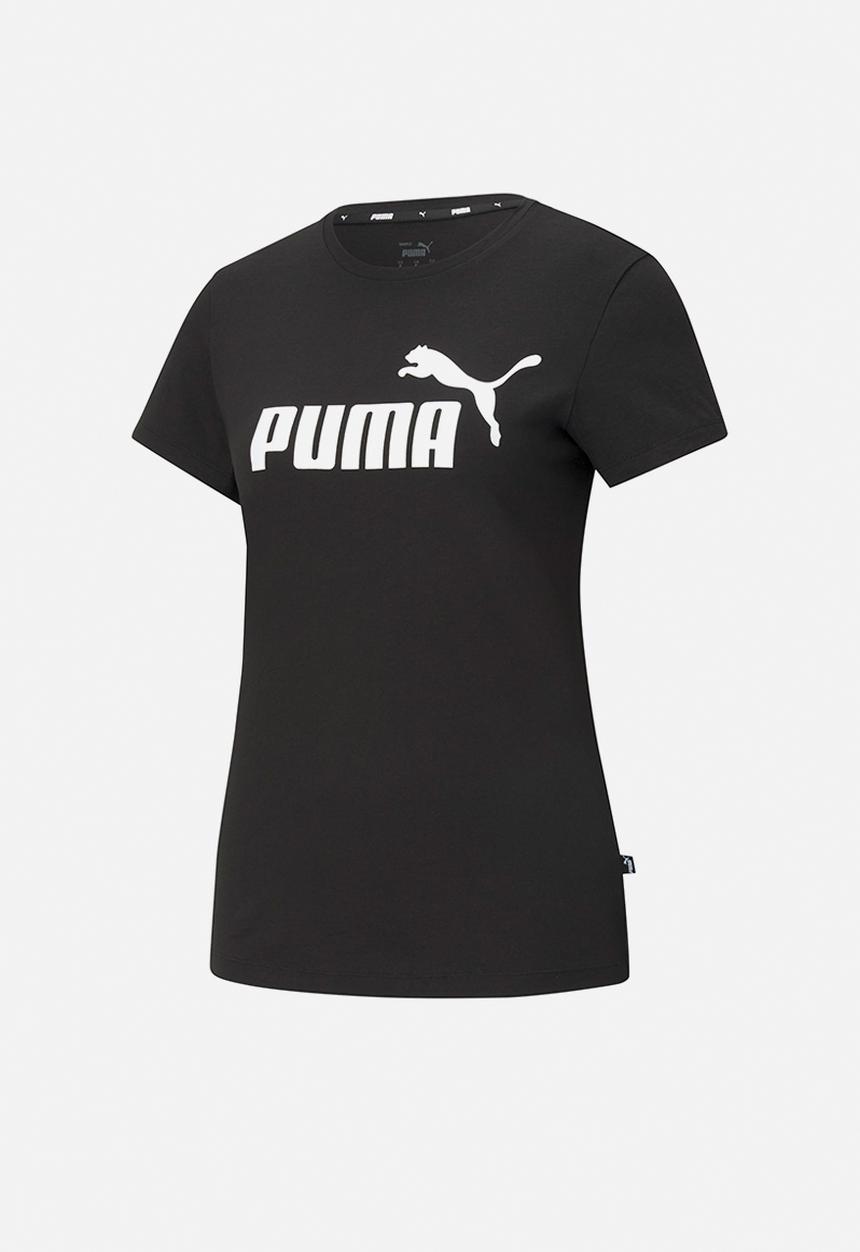 PUMA - Plus essential logo tee - puma black